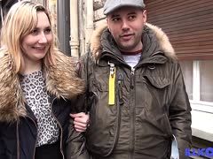 Die Blondine abgeschleppt und durchgefickt