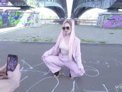 Deutsche beim Shooting anal genommen